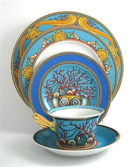 replica versace dishes